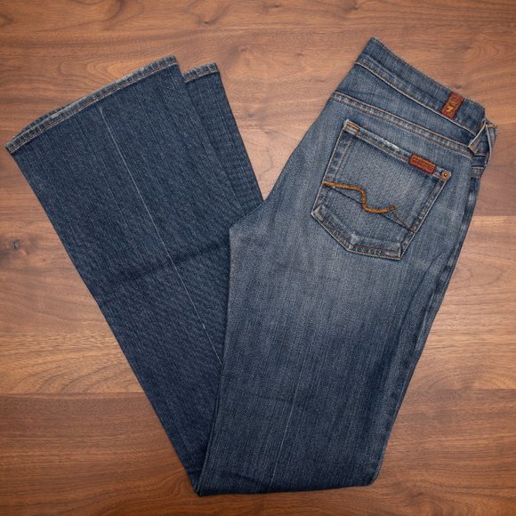 7 For All Mankind Original 080 Bootcut Jeans - Women's Size 26 - Picture 1 of 6